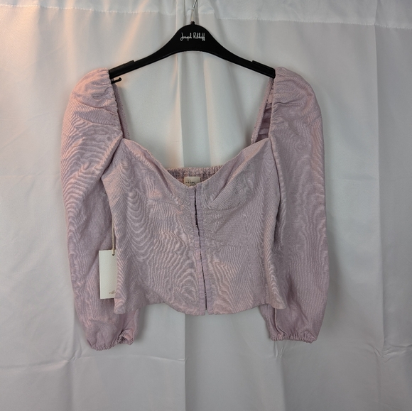 Aritzia Wilfred Muse linen blouse size S BNWT - Picture 4 of 13